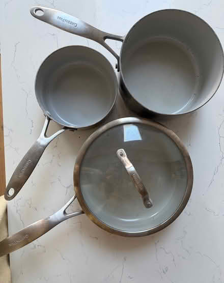 Photo of free Greenpan saucepans (SW14) #1