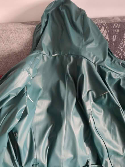 Photo of free Rains green raincoat XS (Bethnal Green E2) #3
