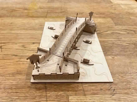 Photo of free Wooden puzzle ornament (Fair Lawn, NJ) #2