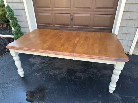 Photo of free Dining room table w/ leaf (Annandale, NJ) #2