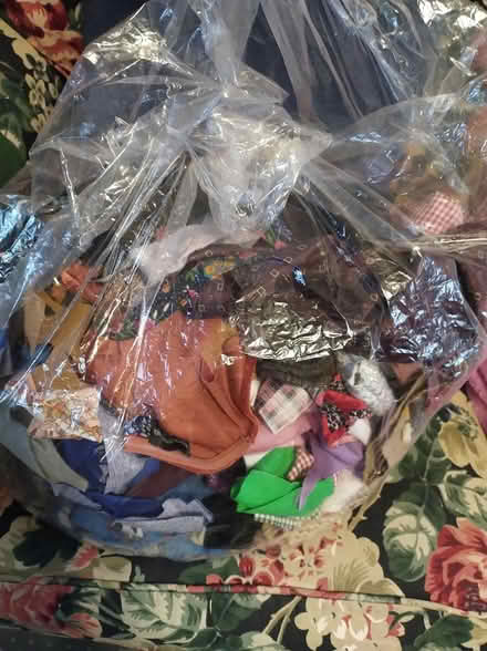 Photo of free Scrap fabric for craft/collage (Great Totham) #1