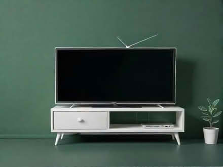 Photo of Tv unit with a shelf (Wood Farm OX3) #1
