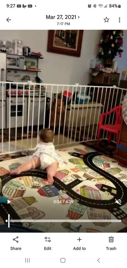 Photo of free Toddler Fence and Portable Crib (Near Stanton Central Park) #2