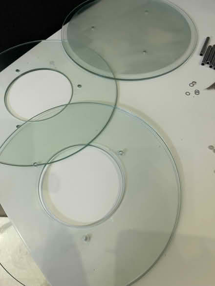 Photo of free Ceiling Light – 3-Layer Glass Shade (Modern Style) (Woodford IG8) #1