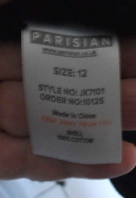 Photo of free Coat Long UK12 Ladies Fab Cond (ME16 - Allington) #4