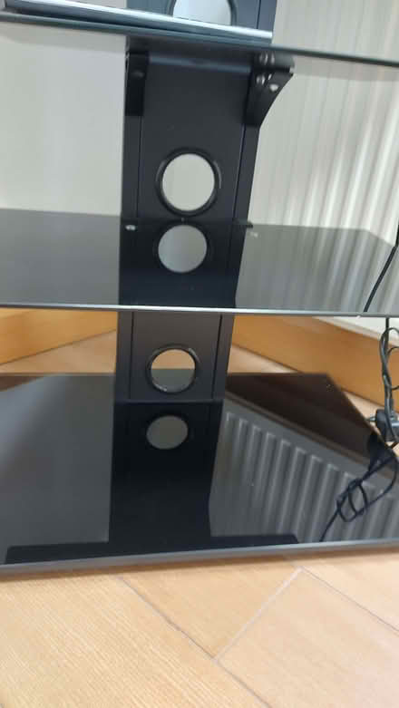 Photo of free Glass TV stand (Cashes Green GL5) #1