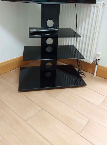 Photo of free Glass TV stand (Cashes Green GL5) #2