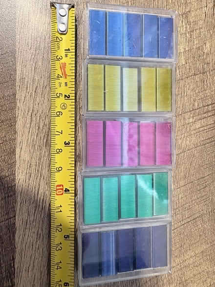 Photo of free Colored mini staples (Streetsville) #2