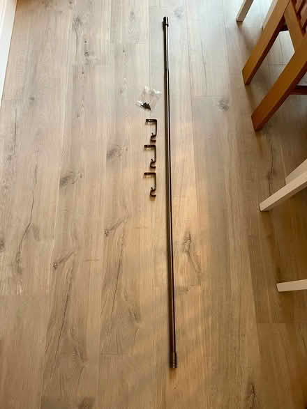 Photo of free Bronze Coloured Metal Extendable Curtain Pole (Borrowash DE72) #1
