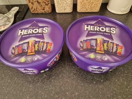 Photo of free 2 empty sweet tubs (Ware SG12 0) #1