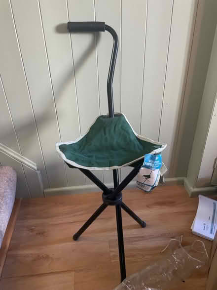 Photo of free Folding tripod stool (Splott CF24) #2