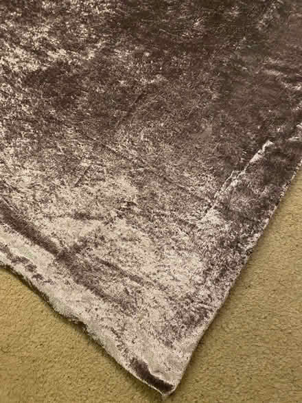 Photo of free Silver Velvet Curtains (Buxton Central SK17) #3