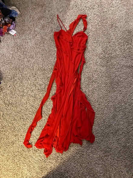 Photo of free Size 9 Red Dress with Chiffon (lisle, il) #2