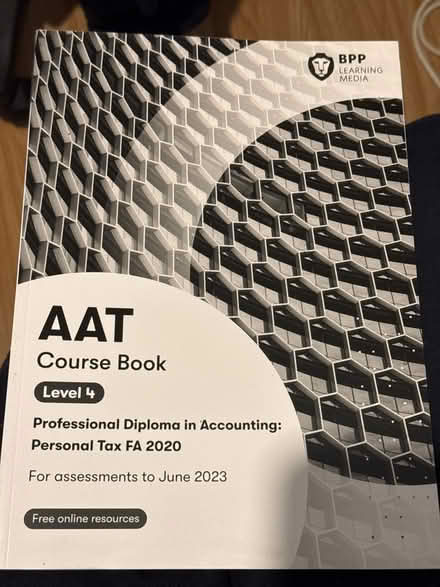 Photo of free AAT Level 4 Personal Tax FA 2020 (Clapton) #1