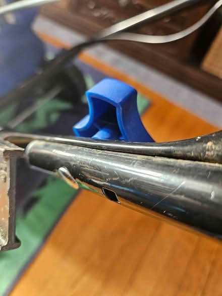 Photo of Knob/screw/bolt (Near the experimental farm) #2