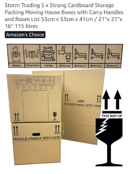 Photo of free Flat Packed Boxes (CT12) #1