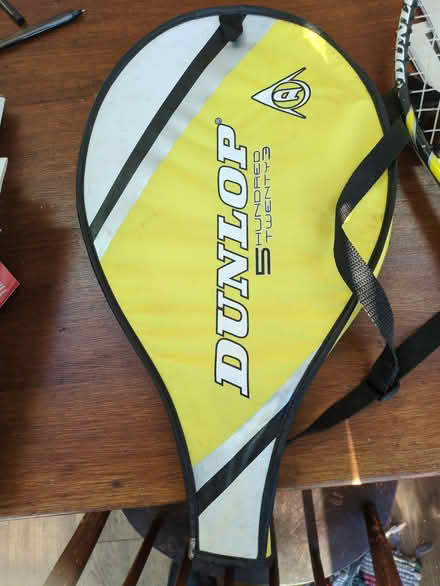 Photo of free Childs Dunlop tennis racquet with cover (Cowley OX4) #2