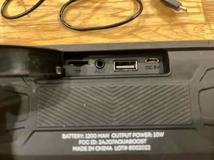 Photo of free Portable Bluetooth speaker (Fair Lawn, NJ) #3