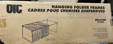 Photo of free Box of hanging file FRAMES (Silver Spring MD) #1