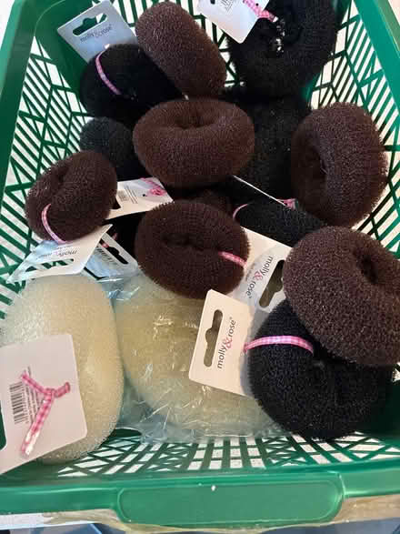 Photo of free Set of bun rings for hair (PR4 2FH) #1