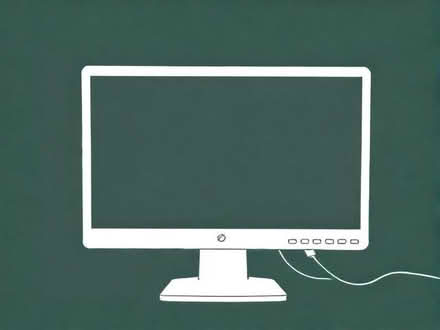 Photo of 24 or 27 inch monitor with a display port. (Charlton Hayes BS34) #1