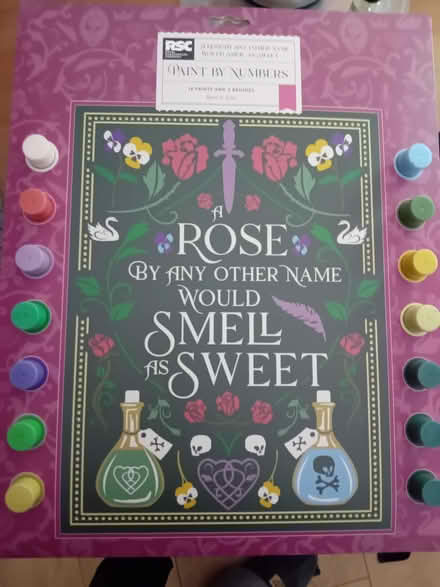 Photo of free Paint by numbers kit (Offerton SK1) #1