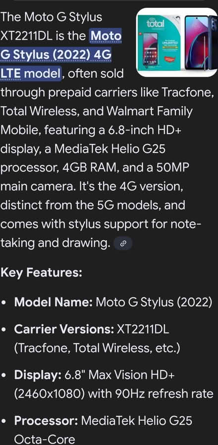 Photo of free Tracfone ~ please READ post first (Odenton) #2