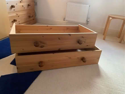 Photo of free Wooden drawers (used under bed) (Hardwick OX16) #1