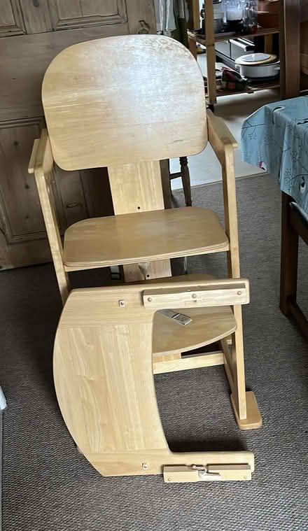 Photo of free Wooden High Chair (CA22) #1