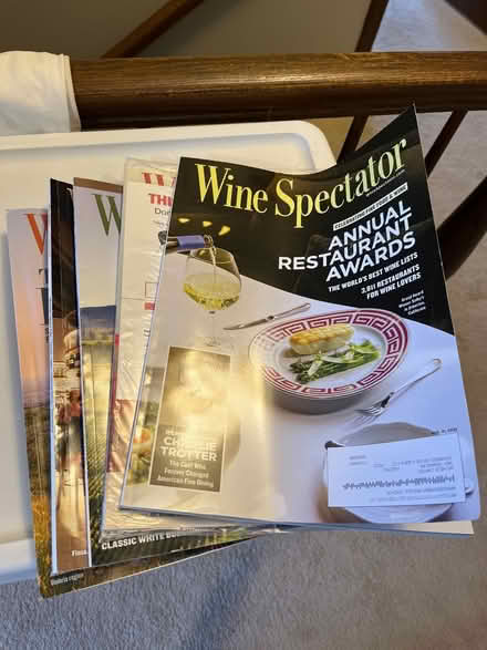 Photo of free Wine Spectator magazines (Downers Grove) #1