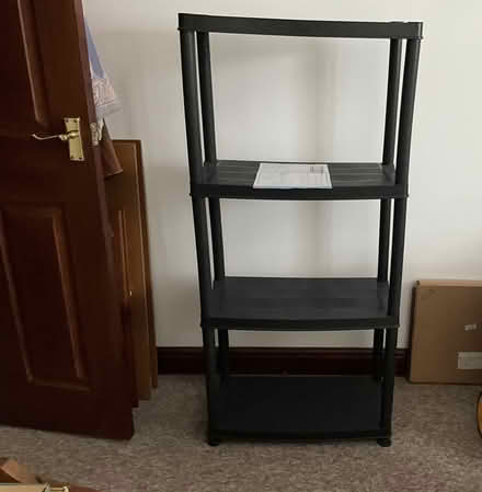 Photo of free 4-tier shelf unit (Sandbach Heath CW11) #2