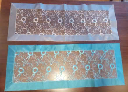 Photo of free two flimsy "table runners" (Britannia) #1