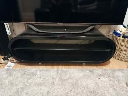 Photo of free Tv stand black (Oval SW9) #1