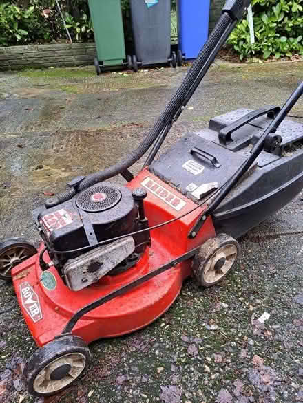 Photo of free Lawn mower with catcher, petrol driven (Church Crookham GU52) #2