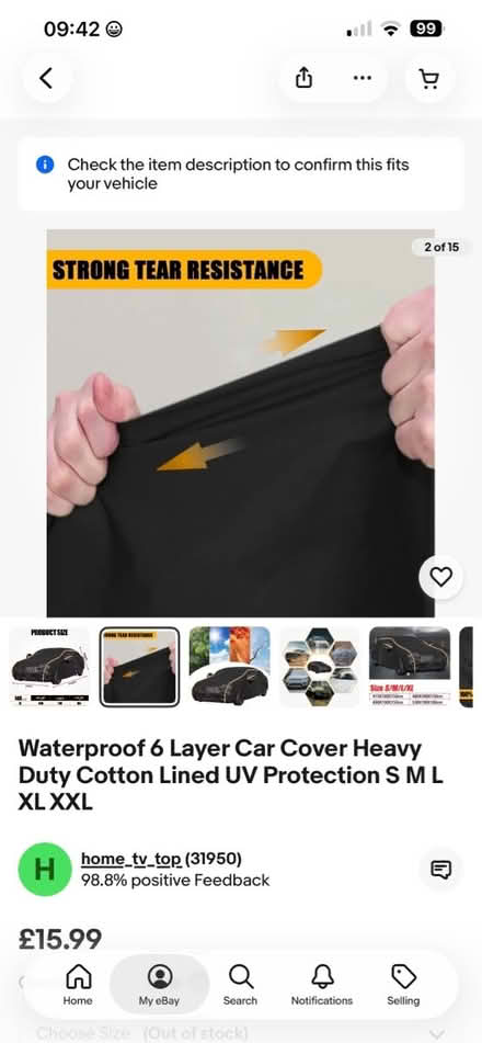 Photo of free Car cover (West Molesey SelfStorage) #4