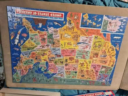 Photo of free 500 piece jigsaw of USA (HA0) #1