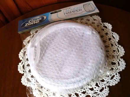 Photo of free New Pop Up Laundry Hamper (White) (Woodside WD25) #1