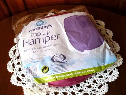 Photo of free New Pop Up Laundry Hamper (Pink) (Woodside WD25) #1