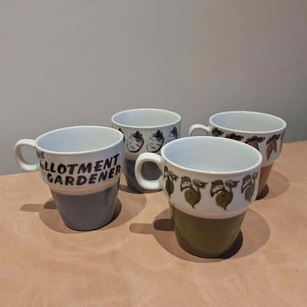 Photo of free Stacking Allotment gardener mugs (Liss Forest GU33) #2