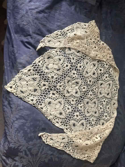 Photo of free 2 hand crotched shawls- unused (Hallgarth LA9) #2