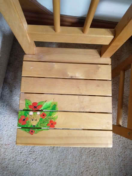 Photo of free Kids table and two chairs (Berrow WR13) #2