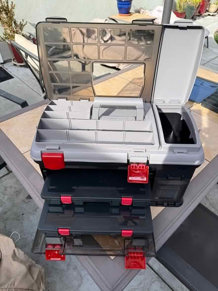 Photo of free Tackle box or sewing kit box (Sunnyvale Cherry Chase) #2