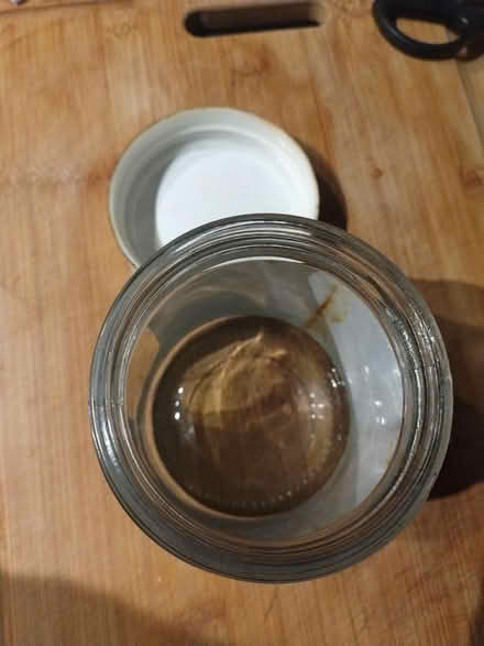 Photo of free White Small glass jar (Adamsdown CF24) #2