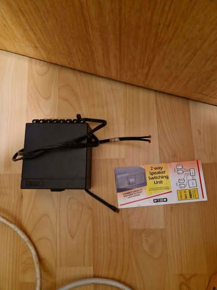 Photo of free 2-way speaker switching unit (Bowbridge GL5) #1