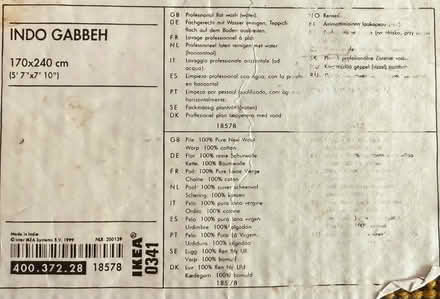 Photo of free IKEA wool rug (North Halifax) #2