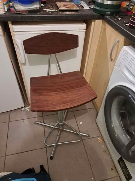 Photo of free Bar stool / tall chair (Battle RG30) #1