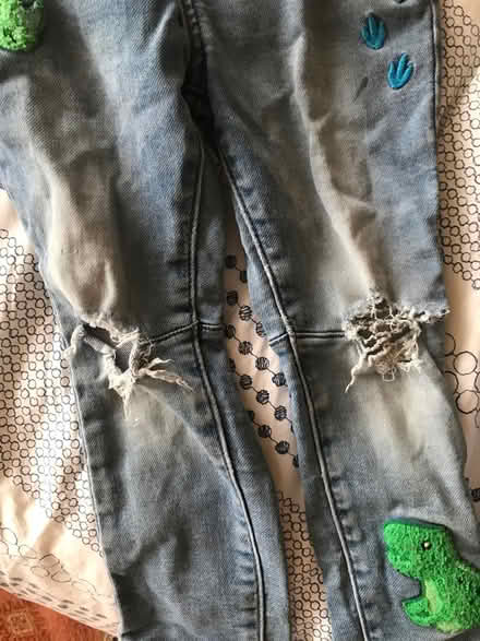 Photo of free Kids Trousers with holes (Whalley Range M16) #3