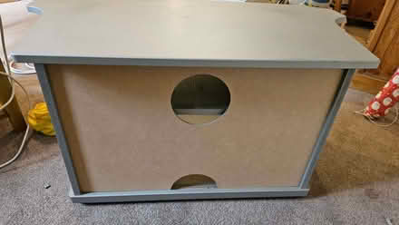 Photo of free TV cabinet with Glass Doors & Shelf (Knightsfield AL8) #3