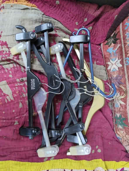 Photo of free Clothes hangers - skirts, trousers and shirts (Halton LA2) #1