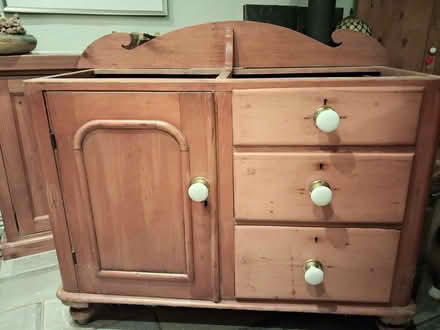 Photo of free Pine cupboard and drawers (Dutton WA4) #1